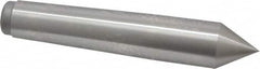 Royal Products - 0.938" Head Diam, High Speed Steel Standard Point Solid Dead Center - 3MT Morse Taper, 0.938" Point Diam, 5-1/4" OAL - Makers Industrial Supply