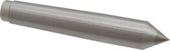 Royal Products - 0.7" Head Diam, Carbide-Tipped Steel Standard Point Solid Dead Center - 2MT Morse Taper, 0.7" Point Diam, 4-3/16" OAL - Makers Industrial Supply