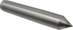 Royal Products - 0.938" Head Diam, Carbide-Tipped Steel Standard Point Solid Dead Center - 3MT Morse Taper, 0.938" Point Diam, 5-1/4" OAL - Makers Industrial Supply