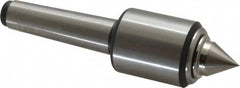 Royal Products - MT3 Taper Shank, 1-3/4" Head Diam 2,155 Lb Capacity Live Center - 6,000 Max RPM, 2.12" Head Length, 7/8" Point Diam, 1.07" Point Len, 885 Lb Max Workpc, 6-7/16" OAL, 3/8" Tip Diam, Standard Point - Makers Industrial Supply