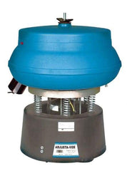 Raytech - 0.75 Cu Ft, 1/3 hp, Wet/Dry Operation Vibratory Tumbler - Adjustable Amplitude, Flow Through Drain - Makers Industrial Supply