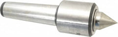 Royal Products - MT6 HD Taper Shank, 3.82" Head Diam 5,300 & 10,540 Lb Capacity Live Center - 3,000 Max RPM, 3.89" Head Length, 2" Point Diam, 2.31" Point Len, 5,240 Lb Max Workpc, 14" OAL, Standard Point - Makers Industrial Supply