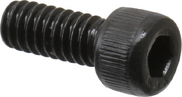 Value Collection - #5-40 UNC Hex Socket Drive, Socket Cap Screw - Alloy Steel, Black Oxide Finish, Fully Threaded, 5/16" Length Under Head - Makers Industrial Supply