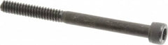 Value Collection - #10-24 UNC Hex Socket Drive, Socket Cap Screw - Alloy Steel, Black Oxide Finish, Partially Threaded, 2-1/4" Length Under Head - Makers Industrial Supply