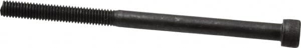 Value Collection - #10-32 UNF Hex Socket Drive, Socket Cap Screw - Alloy Steel, Black Oxide Finish, Partially Threaded, 3" Length Under Head - Makers Industrial Supply