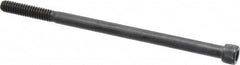 Value Collection - 1/4-20 UNC Hex Socket Drive, Socket Cap Screw - Alloy Steel, Black Oxide Finish, Partially Threaded, 4-1/2" Length Under Head - Makers Industrial Supply