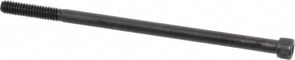 Value Collection - 1/4-20 UNC Hex Socket Drive, Socket Cap Screw - Alloy Steel, Black Oxide Finish, Partially Threaded, 5" Length Under Head - Makers Industrial Supply