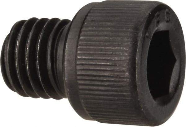 Value Collection - 1/4-28 UNF Hex Socket Drive, Socket Cap Screw - Alloy Steel, Black Oxide Finish, Fully Threaded, 1/4" Length Under Head - Makers Industrial Supply