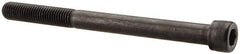 Value Collection - 1/4-28 UNF Hex Socket Drive, Socket Cap Screw - Alloy Steel, Black Oxide Finish, Partially Threaded, 3" Length Under Head - Makers Industrial Supply