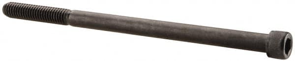 Value Collection - 5/16-18 UNC Hex Socket Drive, Socket Cap Screw - Alloy Steel, Black Oxide Finish, Partially Threaded, 5-1/2" Length Under Head - Makers Industrial Supply