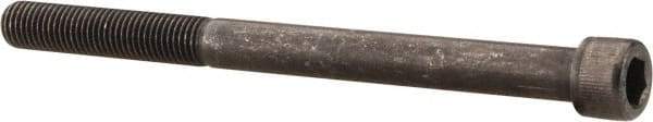 Value Collection - 5/16-24 UNF Hex Socket Drive, Socket Cap Screw - Alloy Steel, Black Oxide Finish, Partially Threaded, 4" Length Under Head - Makers Industrial Supply