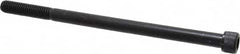 Value Collection - 3/8-16 UNC Hex Socket Drive, Socket Cap Screw - Alloy Steel, Black Oxide Finish, Partially Threaded, 6-1/2" Length Under Head - Makers Industrial Supply