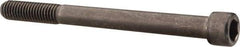 Value Collection - 7/16-14 UNC Hex Socket Drive, Socket Cap Screw - Alloy Steel, Black Oxide Finish, Partially Threaded, 5" Length Under Head - Makers Industrial Supply