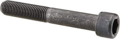 Value Collection - 7/16-20 UNF Hex Socket Drive, Socket Cap Screw - Alloy Steel, Black Oxide Finish, Partially Threaded, 3" Length Under Head - Makers Industrial Supply