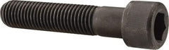 Value Collection - 3/4-10 UNC Hex Socket Drive, Socket Cap Screw - Alloy Steel, Black Oxide Finish, Partially Threaded, 3-3/4" Length Under Head - Makers Industrial Supply