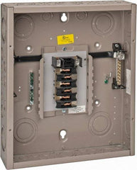 Eaton Cutler-Hammer - 12 Circuits, 120/240 VAC, 125 Amp Main, 6-2/0 AWG, Indoor Main Lug Load Center - 1 Phase, 1 NEMA Rating, 14.31 Inch Wide x 3.88 Inch Deep x 16-3/4 Inch High - Makers Industrial Supply