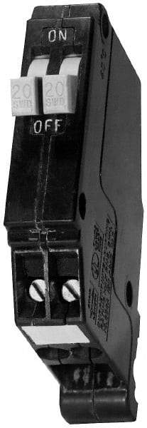 Eaton Cutler-Hammer - 90 Amp, 120/240 VAC, 2 Pole, Plug In Type CH Circuit Breaker - Thermal Magnetic Trip, 10 kA Breaking Capacity, 14-10 AWG - Makers Industrial Supply