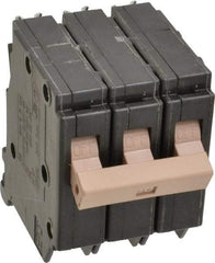 Eaton Cutler-Hammer - 30 Amp, 120/240 VAC, 3 Pole, Plug In Type CH Circuit Breaker - Thermal Magnetic Trip, 10 kA Breaking Capacity, 14-6 AWG - Makers Industrial Supply