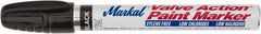 Markal - Black Permanent Marker - Felt Tip - Makers Industrial Supply