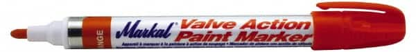 Markal - Orange Lead-Free Paint Marker - Alcohol Base Ink - Makers Industrial Supply