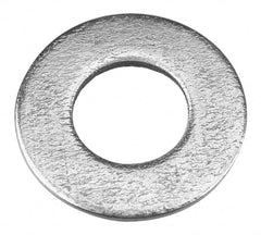 Value Collection - 5/16" Screw, Steel SAE Flat Washer - 11/32" ID x 11/16" OD, 1/16" Thick, Zinc-Plated Finish - Makers Industrial Supply