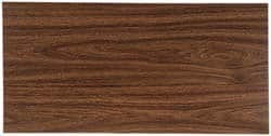 Gravotech - 24 Inch Long x 12 Inch High, Plastic Engraving Stock - Light Walnut and White - Makers Industrial Supply