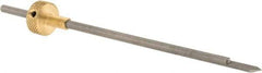 Gravotech - 1/8 Inch Shank Diameter, 0.03 Inch Tip Size, Carbide, Engraving Cutter - Use on Phenolic - Makers Industrial Supply