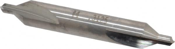 SGS - #4 Plain Cut 60° Incl Angle Solid Carbide Combo Drill & Countersink - Makers Industrial Supply