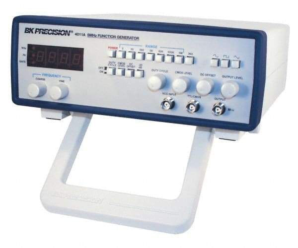 B&K Precision - -20 dB, 50 Ohm, 20 MHz Sine Wave, LED Display Function Generator - 10 ppm Wave Accuracy, 20 dB Amplitude, 20 MHz Max Wave Form, Includes Instruction Manual, Line Cord, Output Cable with BNC to Alligator Clips - Makers Industrial Supply