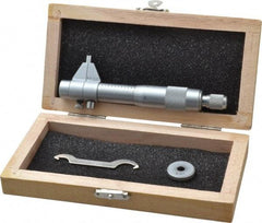 Value Collection - 0.2 to 1.2", Mechanical Inside Micrometer - 0.001" Graduation, 0.001" Accuracy, Ratchet Stop Thimble - Makers Industrial Supply