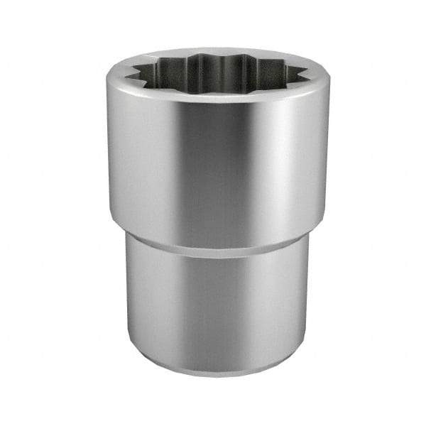 Blackhawk by Proto - 11/16", 3/8" Drive, Standard Hand Socket - 12 Points, 1" OAL, Chrome Finish - Makers Industrial Supply