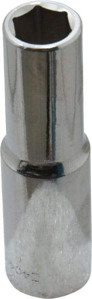 Blackhawk by Proto - 1/2", 1/2" Drive, Deep Hand Socket - 6 Points, 3-3/32" OAL, Chrome Finish - Makers Industrial Supply