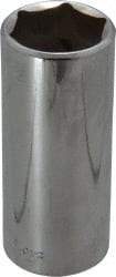 Blackhawk by Proto - 1", 1/2" Drive, Deep Hand Socket - 6 Points, 3-3/32" OAL, Chrome Finish - Makers Industrial Supply