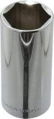 Blackhawk by Proto - 1-1/8", 1/2" Drive, Deep Hand Socket - 6 Points, 3-3/32" OAL - Makers Industrial Supply