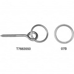 Campbell - Welding Rings Wire Size (Inch): 1-1/2 Inside Diameter (Inch): 1-1/2 - Makers Industrial Supply