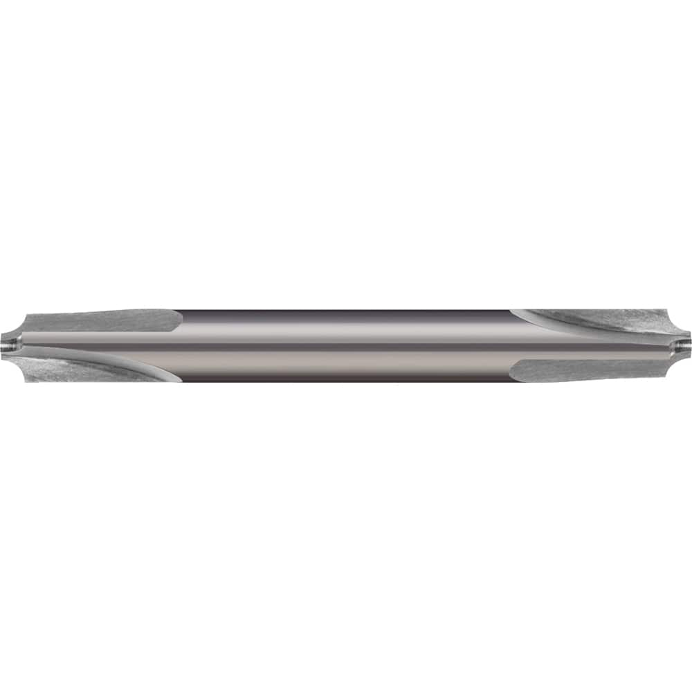 Micro 100 - 1.9mm Radius, 1/4" Diam, 3 Flute Solid Carbide Corner Rounding End Mill - Exact Industrial Supply