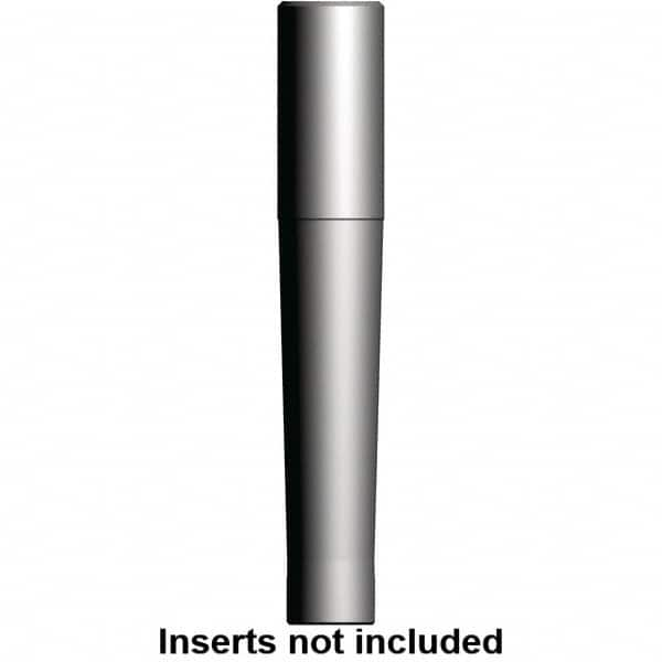 Kennametal - 1-1/4" Straight Shank Milling Tip Insert Holder & Shank - 4" Projection, 1.14" Neck Diam, M16 Neck Thread, 1.141" Nose Diam, 6.3" OAL, Tungsten Alloy M-29 Tool Holder - Makers Industrial Supply