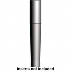 Kennametal - 5/8" Straight Shank Milling Tip Insert Holder & Shank - 1.6" Projection, 0.512" Neck Diam, M08 Neck Thread, 0.512" Nose Diam, 3.54" OAL, Tungsten Alloy M-13 Tool Holder - Makers Industrial Supply