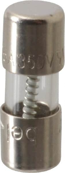 Ferraz Shawmut - 350 VAC, 5 Amp, Time Delay Miniature Glass Fuse - Clip Mount, 15mm OAL, 10 at 125 V kA Rating, 5mm Diam - Makers Industrial Supply