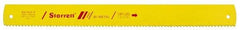 Starrett - 18" Long, 6 Teeth per Inch, Bi-Metal Power Hacksaw Blade - Toothed Edge, 1-7/8" Wide x 0.088" Thick - Makers Industrial Supply