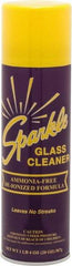 Made in USA - 20 oz Aerosol Unscented Glass Cleaner - Use on Glass Surfaces, Plexiglass - Makers Industrial Supply