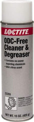 Loctite - 15 oz Aerosol Cleaner/Degreaser - Aerosol, Hydrocarbon-Based, Unscented - Makers Industrial Supply