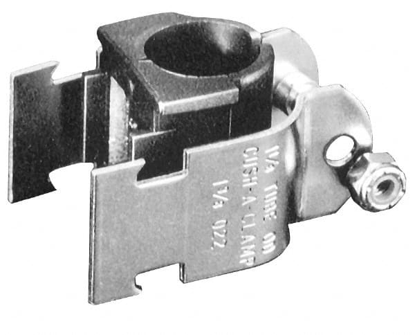 ZSI - 2-3/8" Pipe, Tube Clamp with Cushion - Makers Industrial Supply