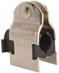 ZSI - 1/4" Pipe," Pipe Clamp with Cushion - Dichromate - Makers Industrial Supply