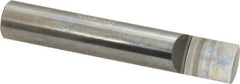 Accupro - 1/2 Inch Diameter, 3 Inch Overall Length, 5/8 Inch Split Length, Solid Carbide, Squared Split End Carbide Blank - Single End - Makers Industrial Supply