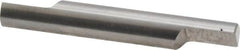 Accupro - 3/8 Inch Diameter, 2-1/2 Inch Overall Length, 1/2 Inch Split Length, Solid Carbide, Squared Split End Carbide Blank - Double End - Makers Industrial Supply