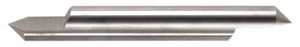 Accupro - 1/2 Inch Diameter, 3 Inch Overall Length, 5/8 Inch Split Length, Solid Carbide, Conical Point Split End Carbide Blank - Single End, 60° Point - Makers Industrial Supply