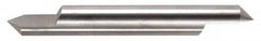 Accupro - 5/16 Inch Diameter, 4 Inch Overall Length, 1/2 Inch Split Length, Solid Carbide, Conical Point Split End Carbide Blank - Single End, 30° Point - Makers Industrial Supply