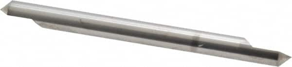 Accupro - 5/16 Inch Diameter, 4 Inch Overall Length, 1/2 Inch Split Length, Solid Carbide, Conical Point Split End Carbide Blank - Single End, 90° Point - Makers Industrial Supply