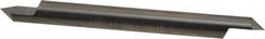 Accupro - 3/8 Inch Diameter, 4 Inch Overall Length, 1/2 Inch Split Length, Solid Carbide, Conical Point Split End Carbide Blank - Single End, 90° Point - Makers Industrial Supply